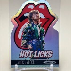 Rolling Stones Mick Jagger 2025 Prizm Rock Band  Music Insert Trading Cards